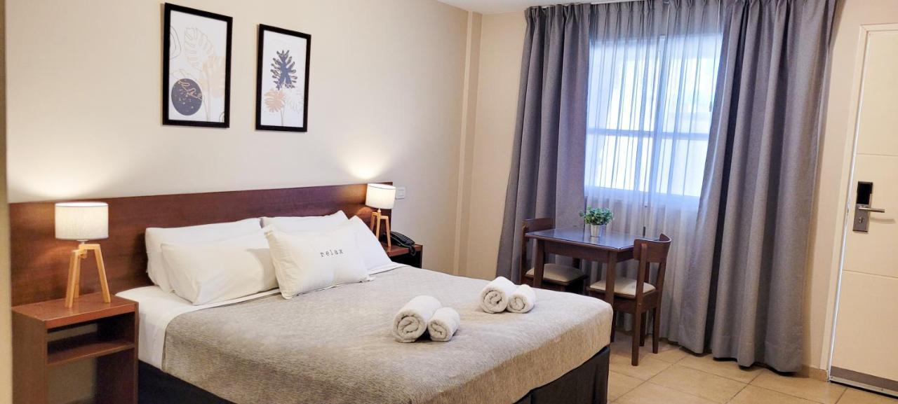 Soltigua Apart Hotel Mendoza Bagian luar foto